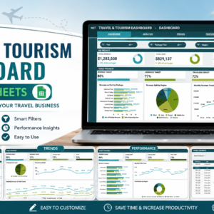 Travel and Tourism Dashboard in Google Sheets