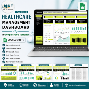Healthcare Management Dashboard in Google Sheets
