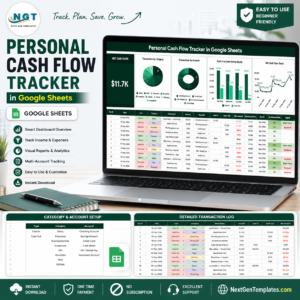 Personal Cash Flow Tracker in Google Sheets