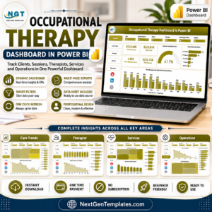 Occupational Therapy Dashboard in Power BI