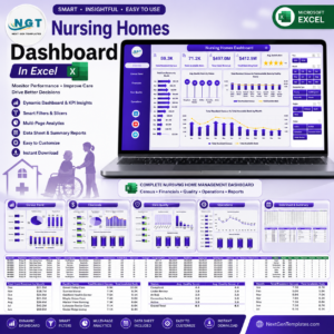 Nursing Homes Dashboard in Excel
