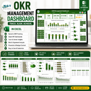 OKR Management Dashboard in Excel