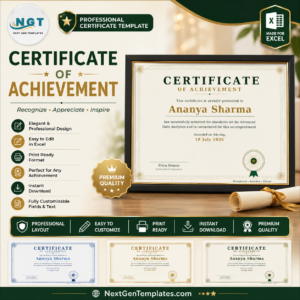 Certificate of Achievement