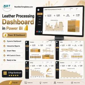 Leather Processing Dashboard in Power BI