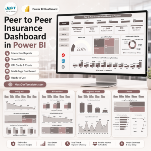 Peer to Peer Insurance Dashboard in Power BI