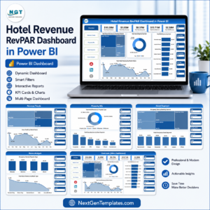 Hotel Revenue RevPAR Dashboard in Power BI
