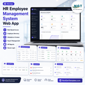 HR Employee Management System Web App