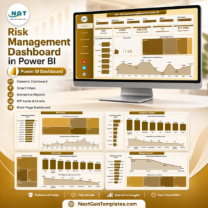 Risk Management Dashboard in Power BI