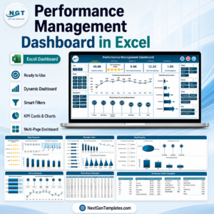 Performance Management Dashboard in Excel