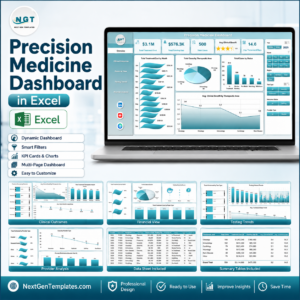Precision Medicine Dashboard in Excel