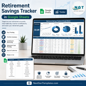 Retirement Savings Tracker in Google Sheets