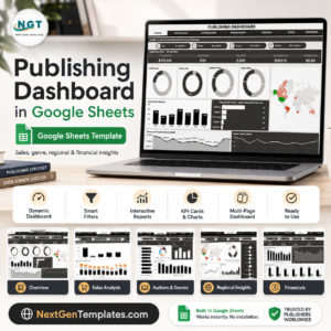 Publishing Dashboard in Google Sheets