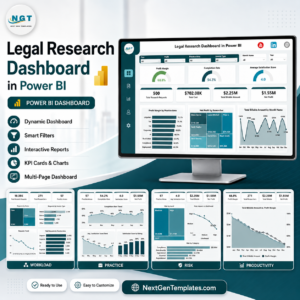 Legal Research Dashboard in Power BI