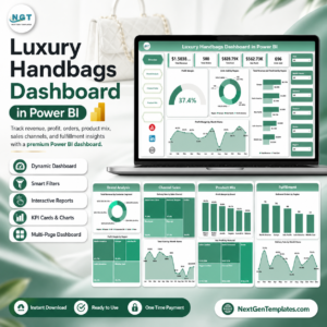 Luxury Handbags Dashboard in Power BI
