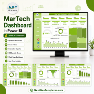 MarTech Dashboard in Power BI