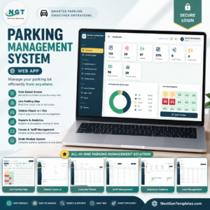 Parking Management System Web App
