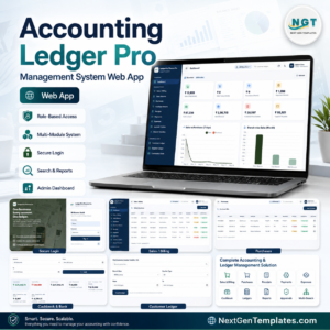 Accounting Ledger Pro Management System Web App