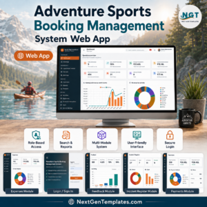 Adventure Sports Booking Management System Web App