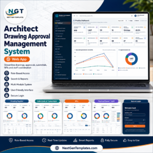 Architect Drawing Approval Management System Web App product cover