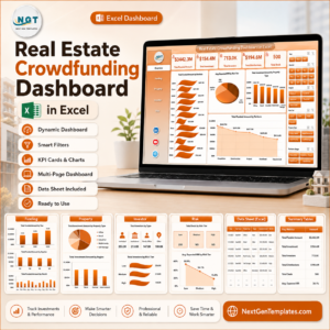 Real Estate Crowdfunding Dashboard in Excel