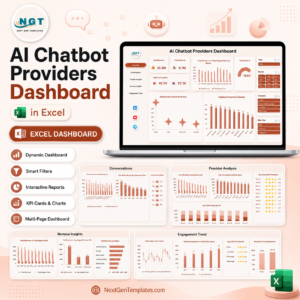 AI Chatbot Providers Dashboard in Excel