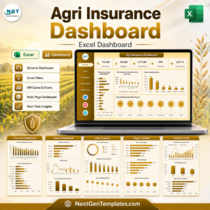 Agri Insurance Dashboard in Excel