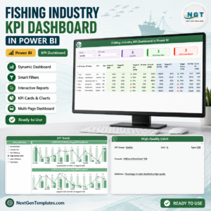 Fishing Industry KPI Dashboard in Power BI