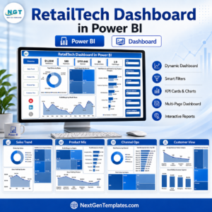 RetailTech Dashboard in Power BI