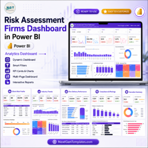 Risk Assessment Firms Dashboard in Power BI
