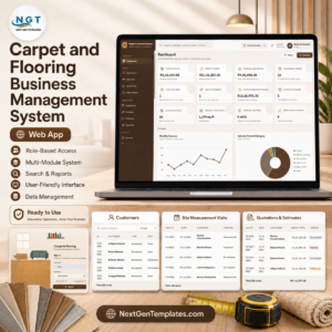 Carpet and Flooring Business Management System Web App