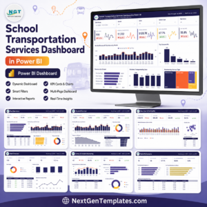 School Transportation Services Dashboard in Power BI