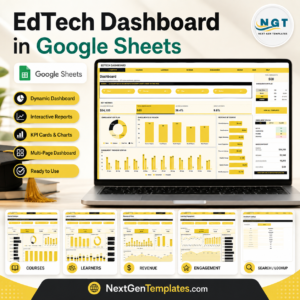 EdTech Dashboard in Google Sheets