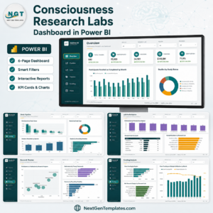 Consciousness Research Labs Dashboard in Power BI product image