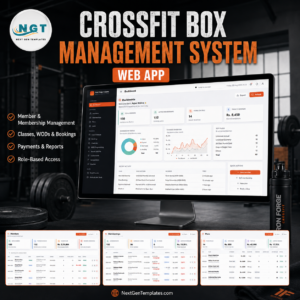 CrossFit Box Management System Web App