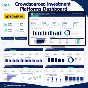 Crowdsourced Investment Platforms Dashboard in Power BI