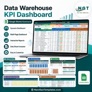 Data Warehouse KPI Dashboard in Google Sheets