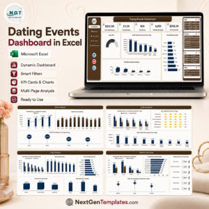 Dating Events Dashboard in Excel