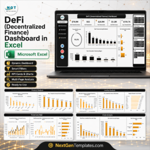DeFi (Decentralized Finance) Dashboard in Excel