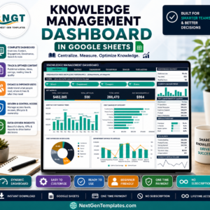 Knowledge Management Dashboard in Google Sheets
