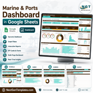 Marine & Ports Dashboard in Google Sheets