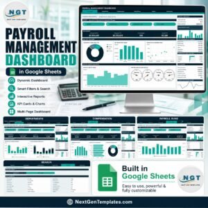 Payroll Management Dashboard in Google Sheets