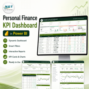 Personal Finance KPI Dashboard in Power BI product image