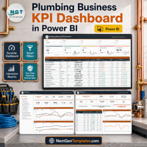 Plumbing Business KPI Dashboard in Power BI