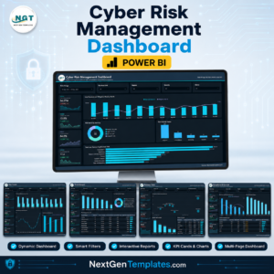 Cyber Risk Management Dashboard in Power BI