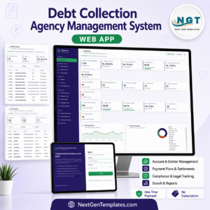 Debt Collection Agency Management System Web App