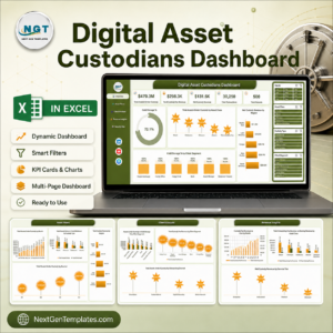 Digital Asset Custodians Dashboard in Excel
