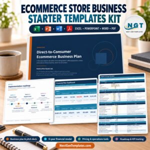 Ecommerce Store Business Starter Templates Kit