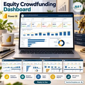 Equity Crowdfunding Dashboard in Power BI