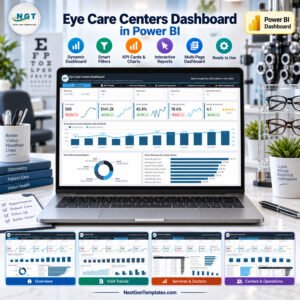 Eye Care Centers Dashboard in Power BI