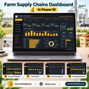 Farm Supply Chains Dashboard in Power BI